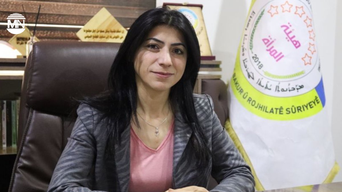 medyanews_'s tweet photo. ✨Adalet Omer, who heads the Women’s Committee of the Kurdish-led AANES, says Syria’s new 53-article constitution takes a “monolithic” approach and fails to address women’s rights, calling for a more democratic alternative.
#Syria #WomensRights #SyrianConstitution #Rojava https://t.co/MrSqh8qBXE