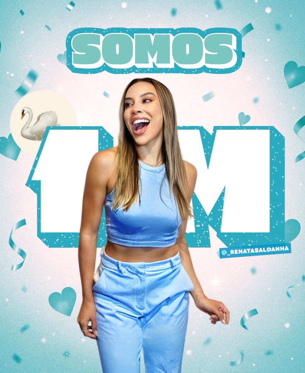choquei's tweet photo. 🚨VEJA: Renata é a 3ª participante do #BBB25 (Pipoca) a atingir 1 milhão de seguidores no IG. https://t.co/geS4uTwC6a