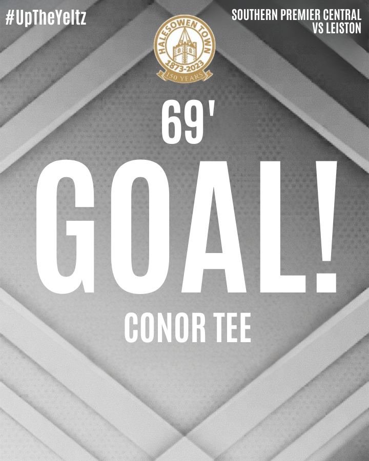 halesowentownfc's tweet photo. 69' | CONOR TEE AT THE DOUBLE!!!!!

🔵Leiston 0-3 Halesowen⚪️

The Yeltz number eight only just dispatches his spot kick into the side netting, for his second Yeltz brace, and a three goal lead on the East Coast!

#UpTheYeltz | #LEIHAL https://t.co/HzYWXgvWuv
