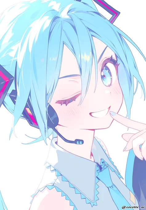 #初音ミク ふふーん 