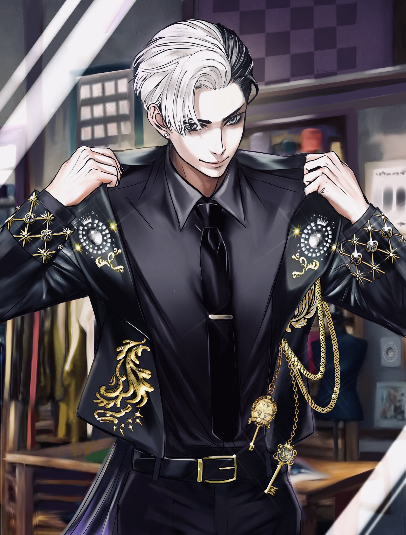 デイヴィスクルーウェル ツイステ デイヴィス・クルーウェル先生風