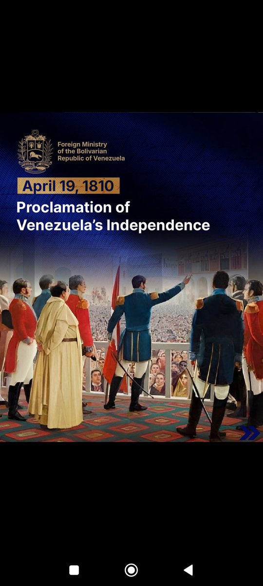 ¡Abril es un mes de victorias populares! Hoy conmemoramos la proclamación de la Independencia de Venezuela el 19 de abril de 1810. En esta fecha histórica, el pueblo venezolano se levantó contra el yugo colonial.