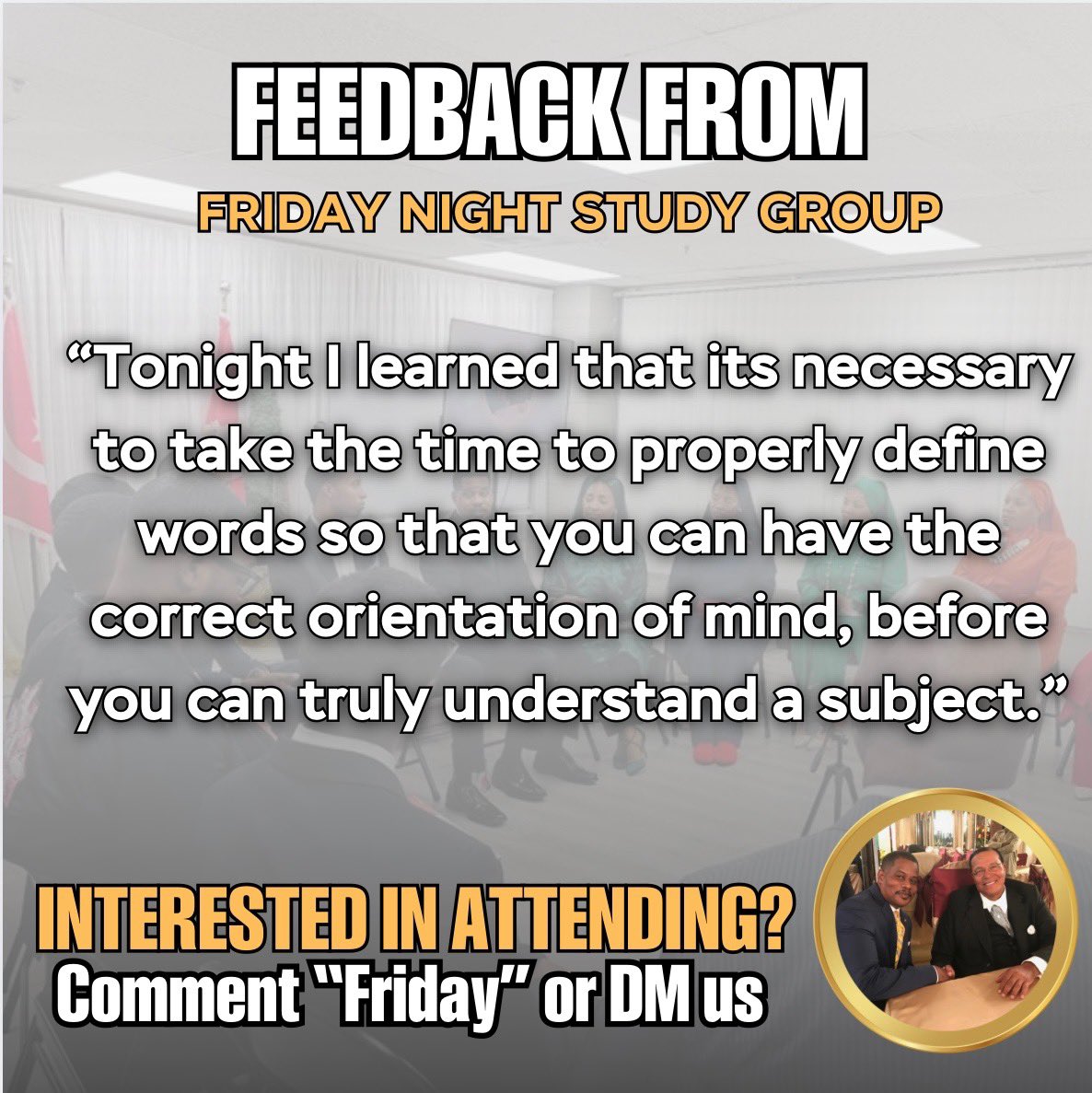 NOIWaxahachie's tweet image. APIDTA! ✊🏾 Here’s a few remarks of feedback that was shared with us regarding last night’s Study group from the believers! 

📲If your interested in attending our upcoming meetings comment below or DM us.

#NationofIslam

#GodFamilyNation

#6thMosque

#NOIWaxahachie

#BroMalik
