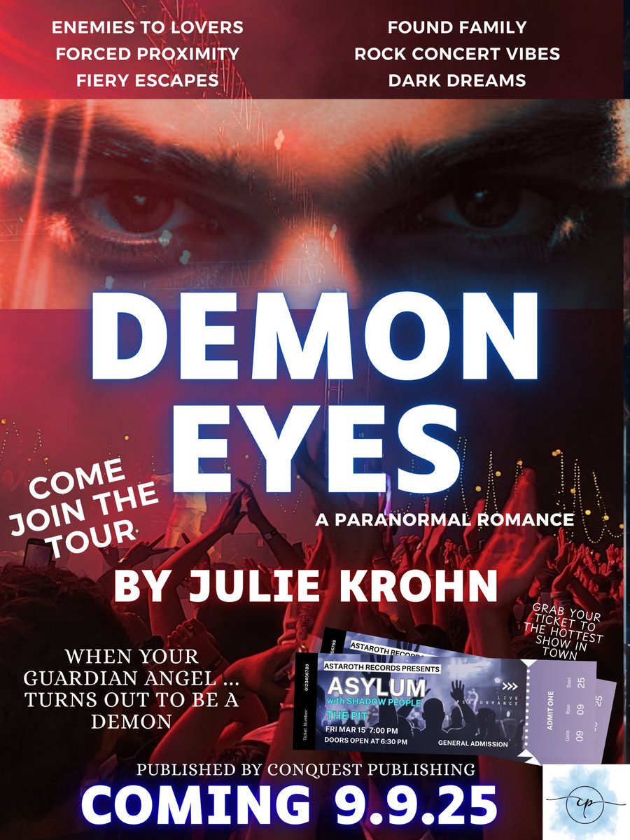 krohn_julie's tweet photo. College student joins music tour to finish her research project & comes face to face w a world of hidden demons. When one wants to take revenge on her, only one demon can protect her from their dark plans...& it's the one demon who hates her the most. #PosterPitP #A #F #PosterPit https://t.co/8QeUwbkNLf