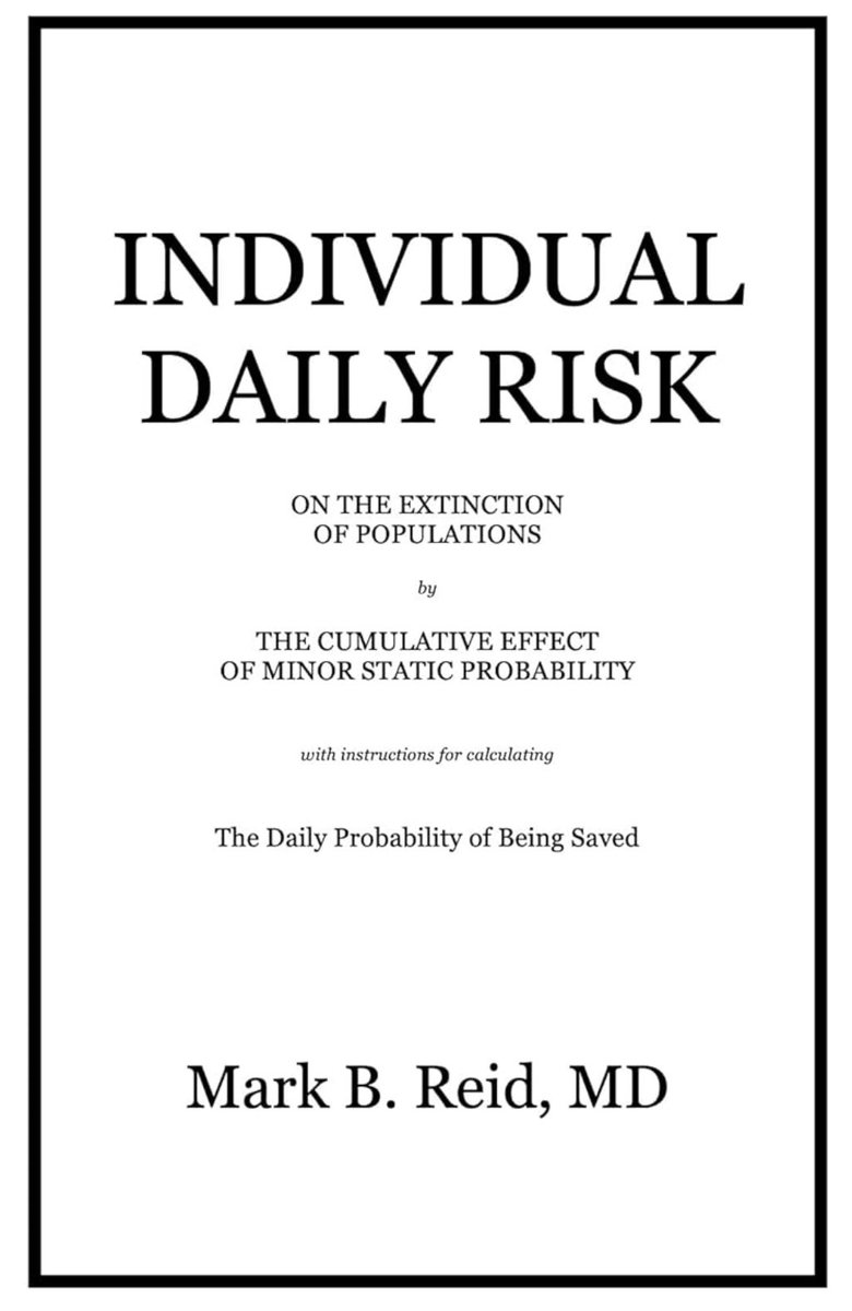 Individual Daily Risk: On the Extinction of Populations a.co/d/b55XTJ4