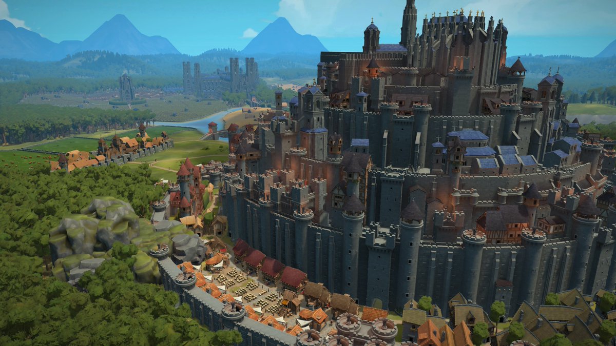 When the Kingdom and Clergy “requested” grandeur, Pioneer Eirikr (Discord) did not disappoint!

#FoundationGame #Community #BigCastles #ScreenshotSaturday