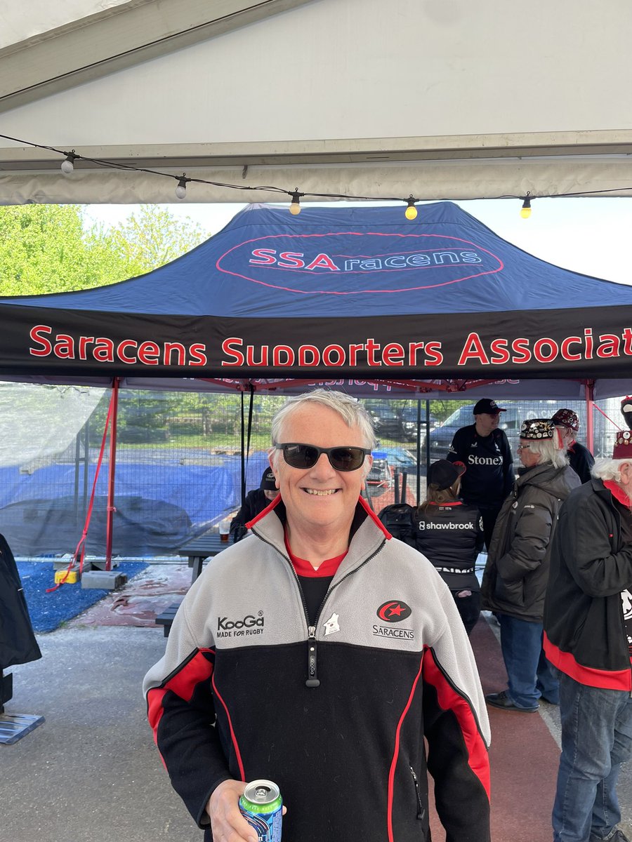 Finally picked up my <a href="/sarriessupport/">Saracens Supporters Association</a> pin badge. Sarries Sarries Sarries! <a href="/Saracens/">Saracens Rugby Club</a>