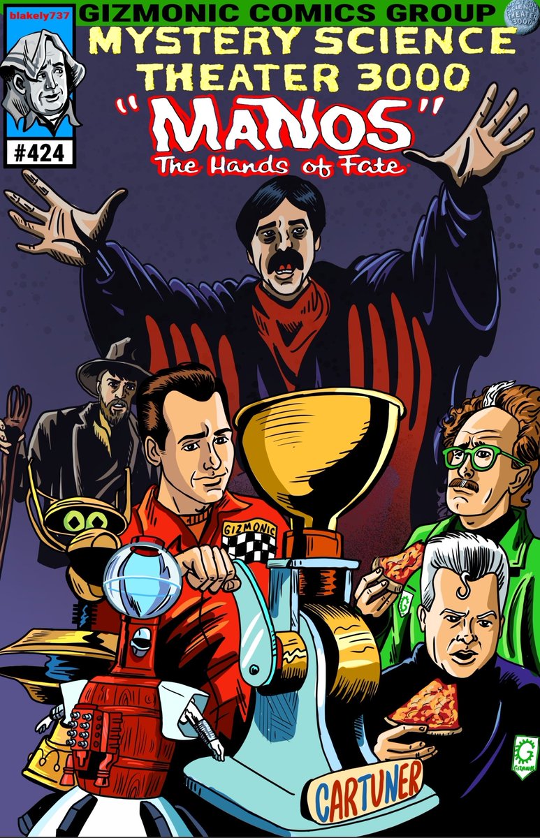 Chad Blakely (@blakely737) on Twitter photo It was suggested I do comic book covers for individual episodes of MST3K. I had to start with the classic "Manos" the Hands of Fate!
<a href="/MST3K/">Mystery Science Theater 3000</a> <a href="/FrankConniff/">Frank Conniff</a> @TraceBeaulieu <a href="/kwmurphy/">kwmurphy</a> <a href="/mst3kaday/">MST3k a Day</a> #mst3k It was suggested I do comic book covers for individual episodes of MST3K. I had to start with the classic "Manos" the Hands of Fate!
<a href="/MST3K/">Mystery Science Theater 3000</a> <a href="/FrankConniff/">Frank Conniff</a> @TraceBeaulieu <a href="/kwmurphy/">kwmurphy</a> <a href="/mst3kaday/">MST3k a Day</a> #mst3k