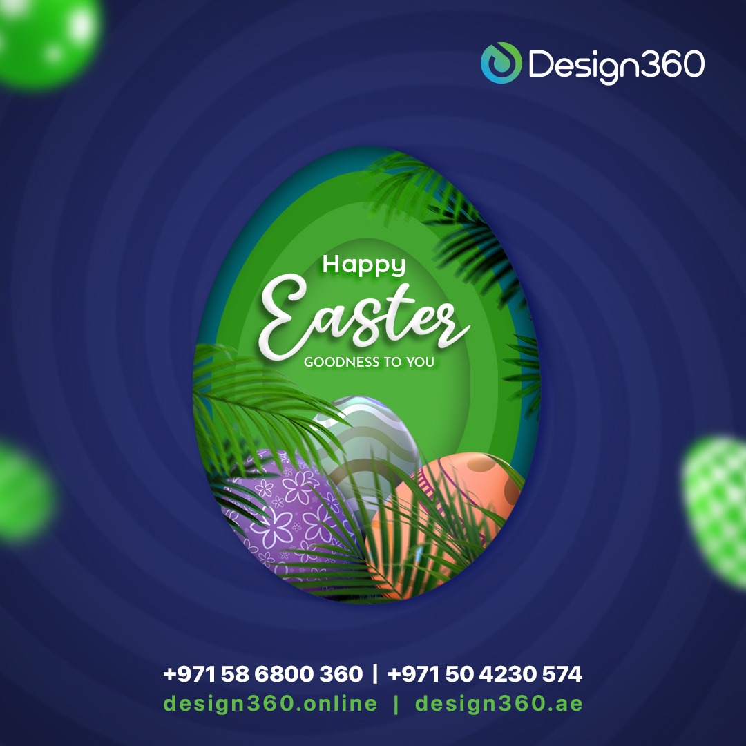 design360uae's tweet photo. 🌸 Warm Easter wishes from all of us at Design360 – may this season bring peace, happiness, and new opportunities to you and your loved ones. 🎉

#design360uae #designagency #brandingagency #happyeaster #easter #easter2025 #easterweekend #EasterWishes https://t.co/nqK0VlGrJi