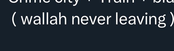 12/12 see u in crime + train

<a href="/AdapterFN/">AlUla Adapter</a> - <a href="/Kodex1Fn/">Titans Kodex</a> - <a href="/AlUlaclub/">نادي العلا | AlUla Club</a>