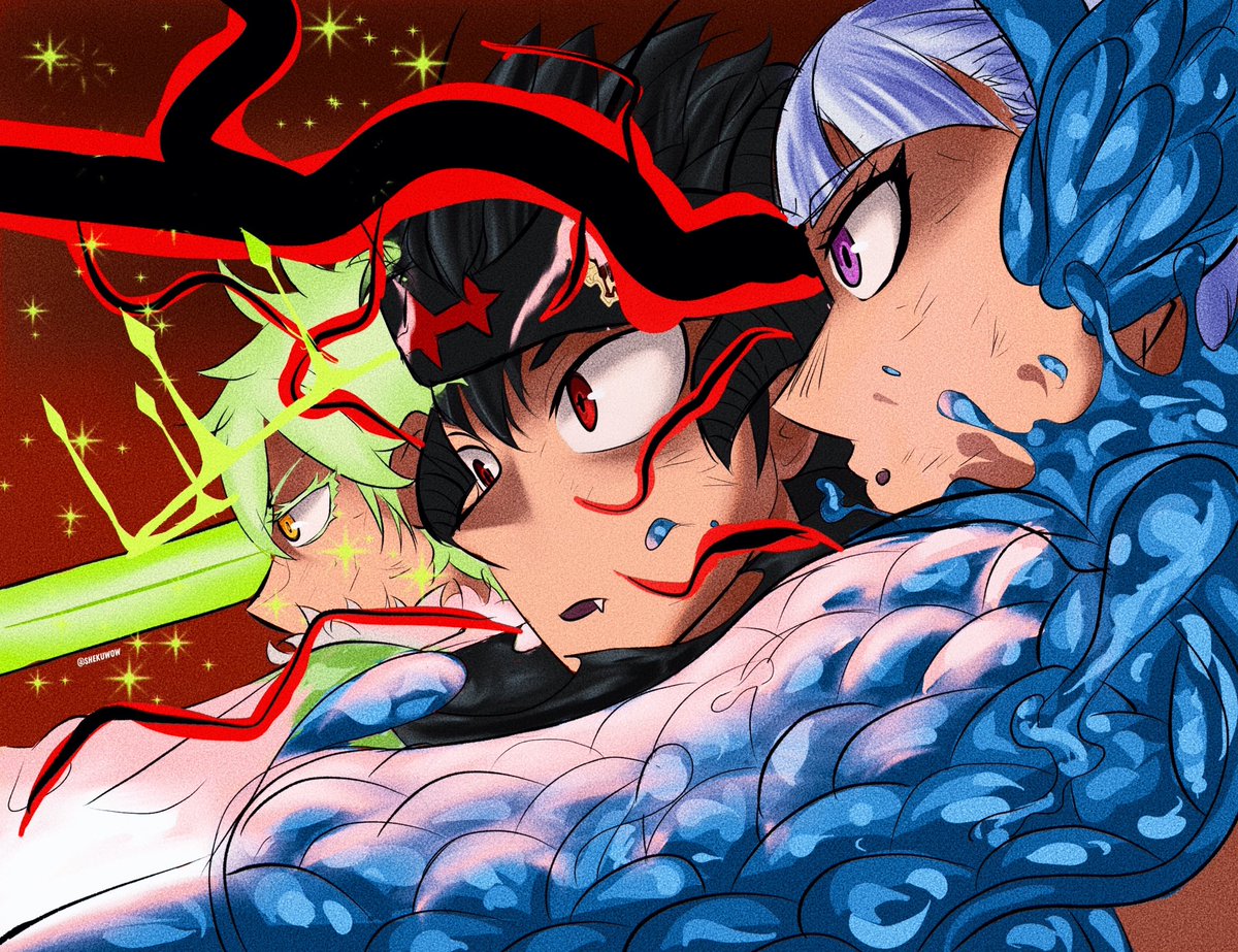 light triad 💫

#BlackClover x #MHA