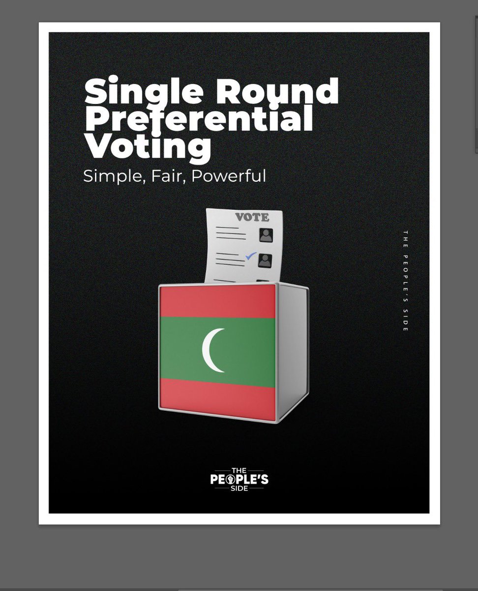 LioNx1515's tweet photo. What is Preferential Voting?

Preferential voting lets you rank candidates in the order you prefer — 1st, 2nd, 3rd, and so on.
#PreferentialVoting 
#MakeYourVoteCount https://t.co/zpKbxtD0j7