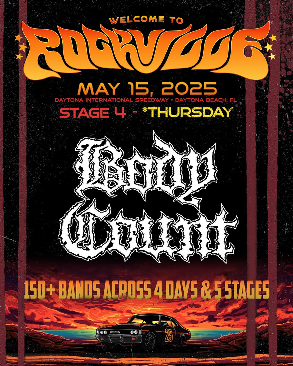 We’re less than month away! <a href="/RockvilleFest/">Welcome To Rockville</a> is gonna be wild 🤘🏽
👉🏽 welcometorockville.com
<a href="/FINALLEVEL/">ICE T</a> #bodycount