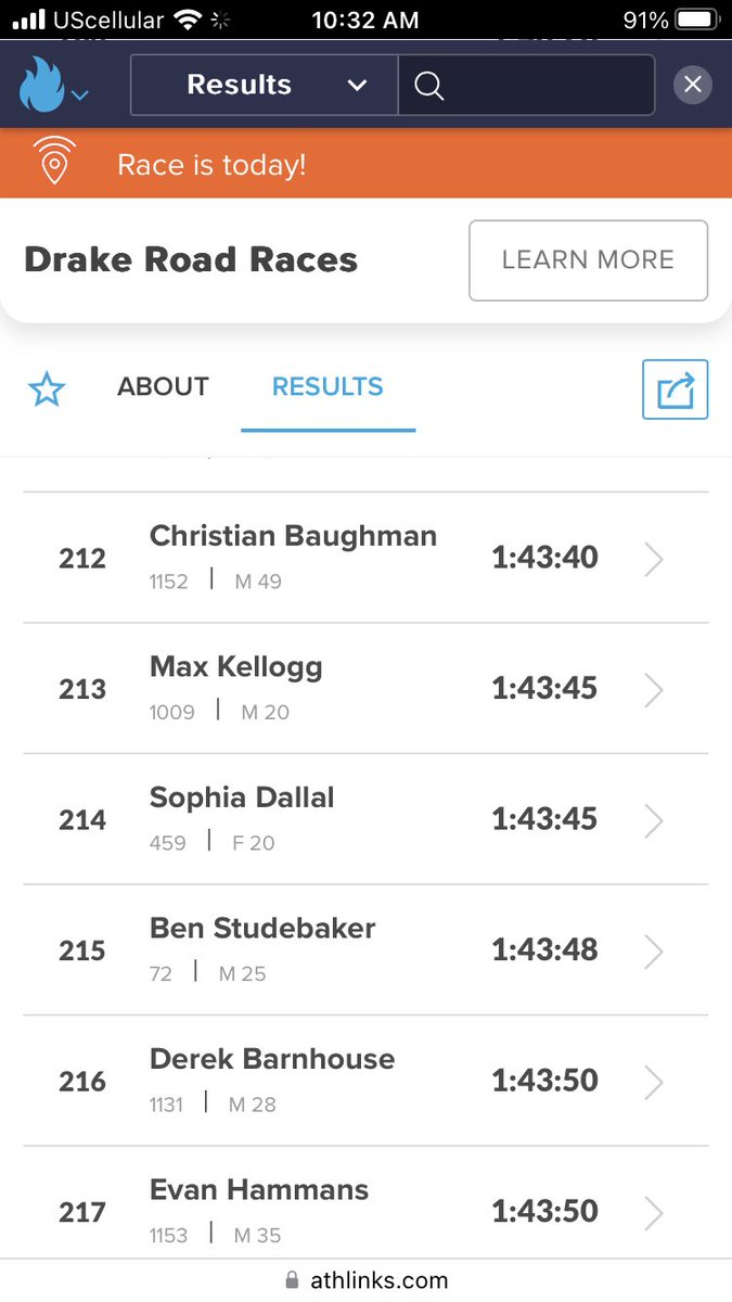 coachkleiner's tweet photo. Great job to these former stangs and a running friend (former stang coaches wife) for taking on the drake relays  1/2 marathon!! Mya, Maddie and I found Sophia plus Tara  when looking thru results-apologies to any stangs I missed 🐎💛💚 https://t.co/Pf4zE8jf5K