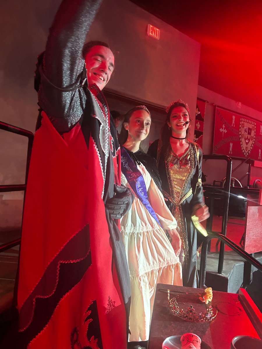To everyone here for my women’s sports takes, I just want you all to know that actually the most interesting thing about me is that I was recently crowned the Queen of Love and Beauty at Medieval Times - Baltimore.