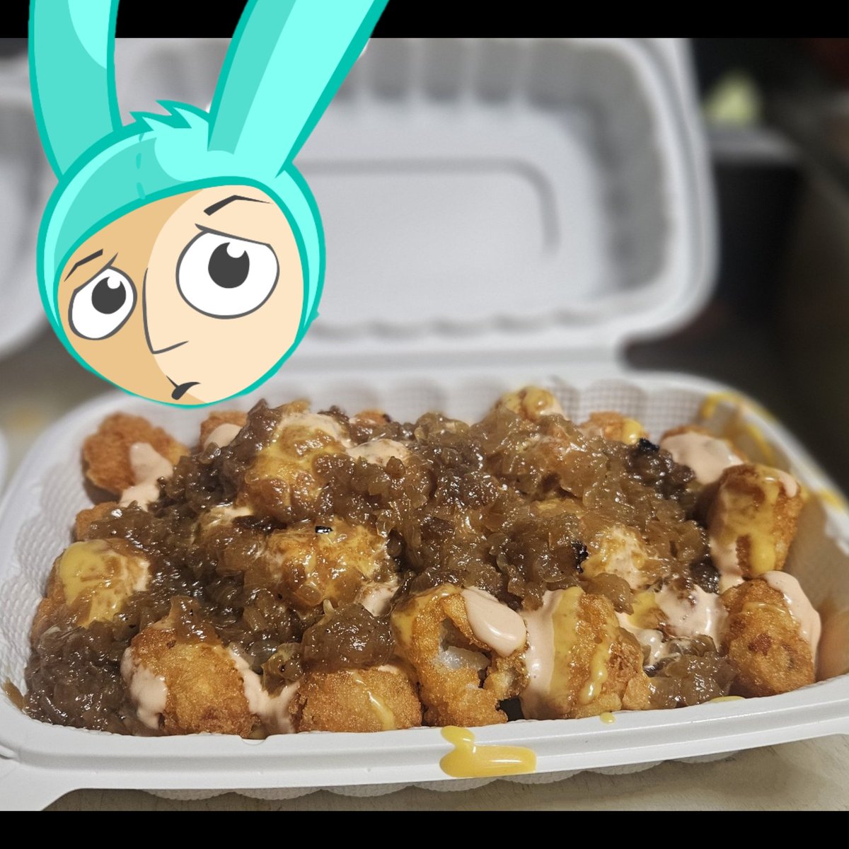 Doomies's tweet photo. 🖤 Now with tater tots 🖤 Animal style, chili cheese, buffalo ranch, garlic... Your favorite fun fries can now come with tots instead ✨
All #vegan always 🌱
Open 24 hours on weekends, regular hours on holidays 🐰
#vegansofla #hollywoodvegan #tatertots #vegananimalstyle https://t.co/Qojm6IhFoM