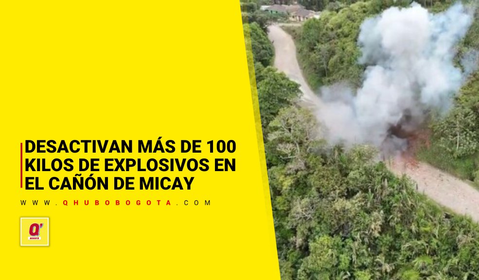 digital_bo70600's tweet photo. #AsíPasó El Ejército Nacional informó la desactivación de más de 100 kilos de explosivos en el Cañón del Micay
https://t.co/nBNB53WXAK https://t.co/roRAb7ZQzc