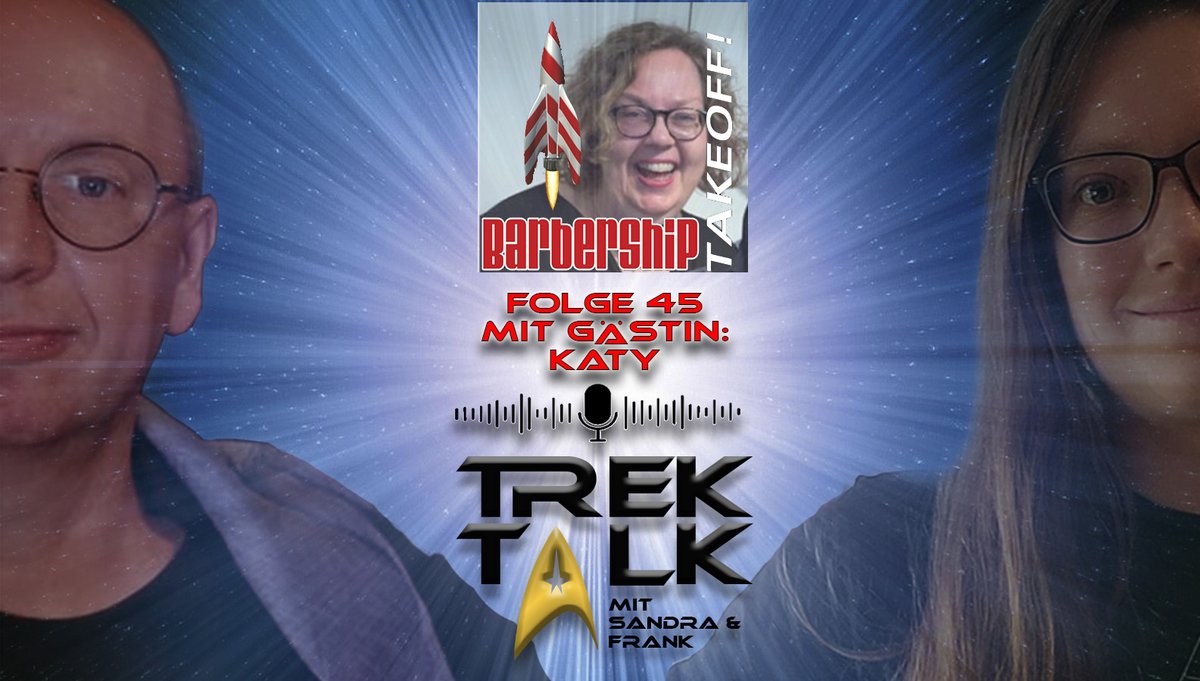 Es gibt wieder eine neue Folge Trek Talk. 🖖 Katy hat uns wieder besucht und uns ihre neue CD TAKEOFF vorgestellt😊 Wir hatten ein tolles Gespräch aber hört doch selbst. 😃
Link zur Folge: trek-talk.podigee.io/56-
#StarTrek