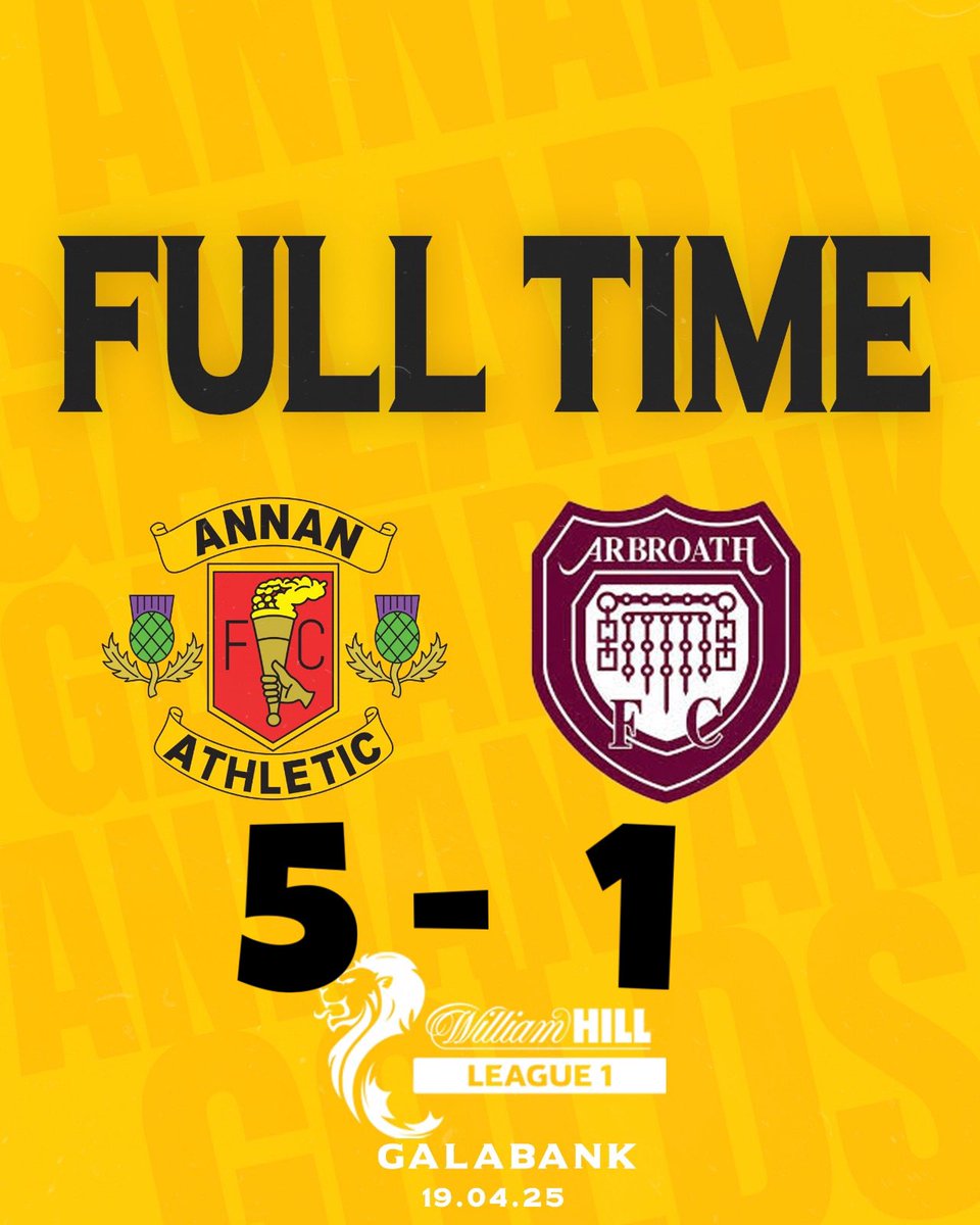 AnnanAthleticFC's tweet photo. Massive 3 points!!

After the great performance by the team we get 3 points! https://t.co/C2sBJecKYN