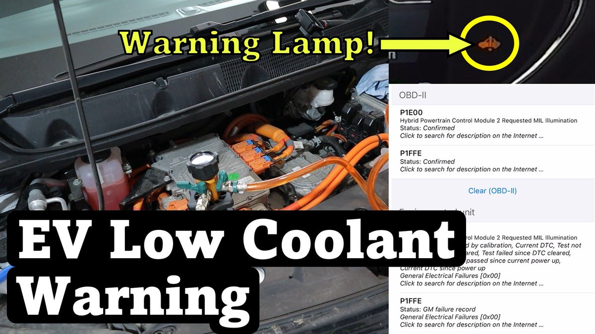 JamesPVoth's tweet photo. Change Your EV's Coolant Part 2 (Warning Lamp!) | Chevy Bolt EV

https://t.co/S6pZO2lkEN

#chevybolt #boltev #chevyboltev #ev #usedev #usedchevybolt #chevroletbolt #osoyoos #electriccar #electricvehicle #evmaintenance #coolantchange #checkenginelight #mil #carmaintenance #codes https://t.co/NTBrGh6nDI