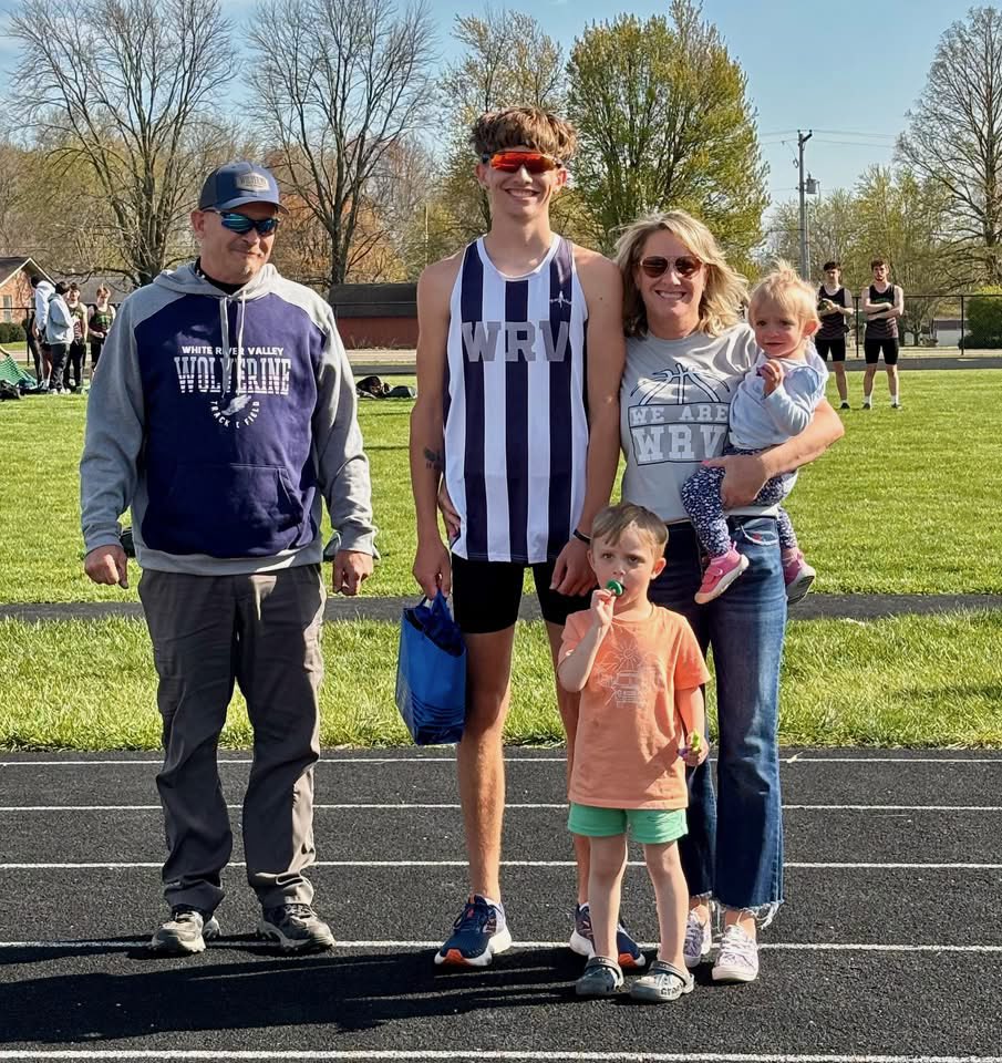 WRVTrack's tweet photo. We were able to recognize our seniors, Jake Antibus and Lelen Grissom, at our final home meet of the year this past Wednesday. Thank you Jake and Lelen! @WRVwolverines https://t.co/JI56ScObuG
