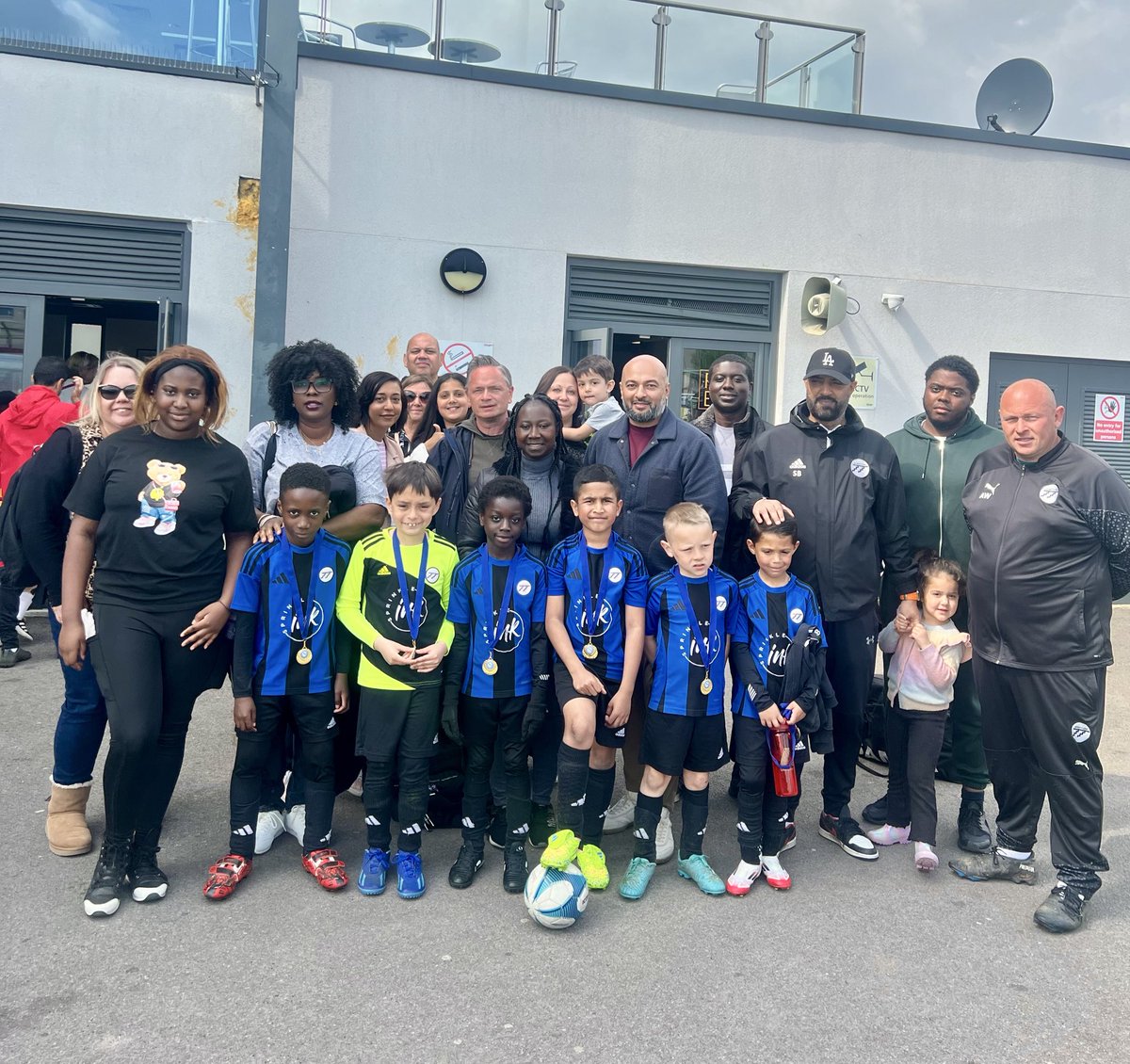 One week to go until our U8s compete in the League Cup final in their first ever season in competitive football. What a season these boys have had. 🤍🤝 #sporttiersjourney #showyoursupport