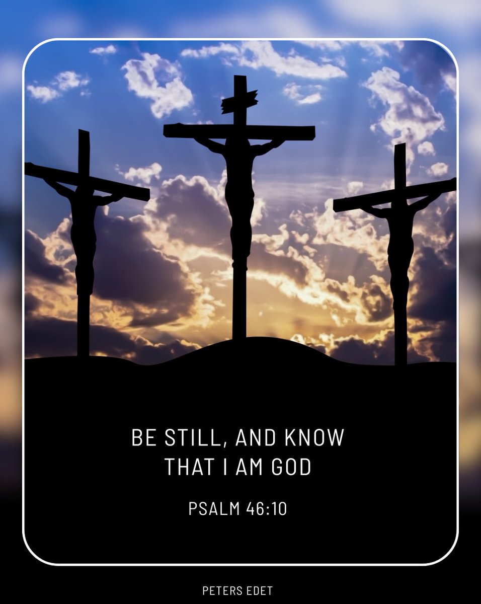 Even rest has purpose.

Jesus was silent on Saturday.
But the work was still happening - just not on the surface.

Sometimes the pause is the process.

“Be still, and know that I am God.” - Psalm 46:10

Hope your Easter weekend brings you peace and perspective.