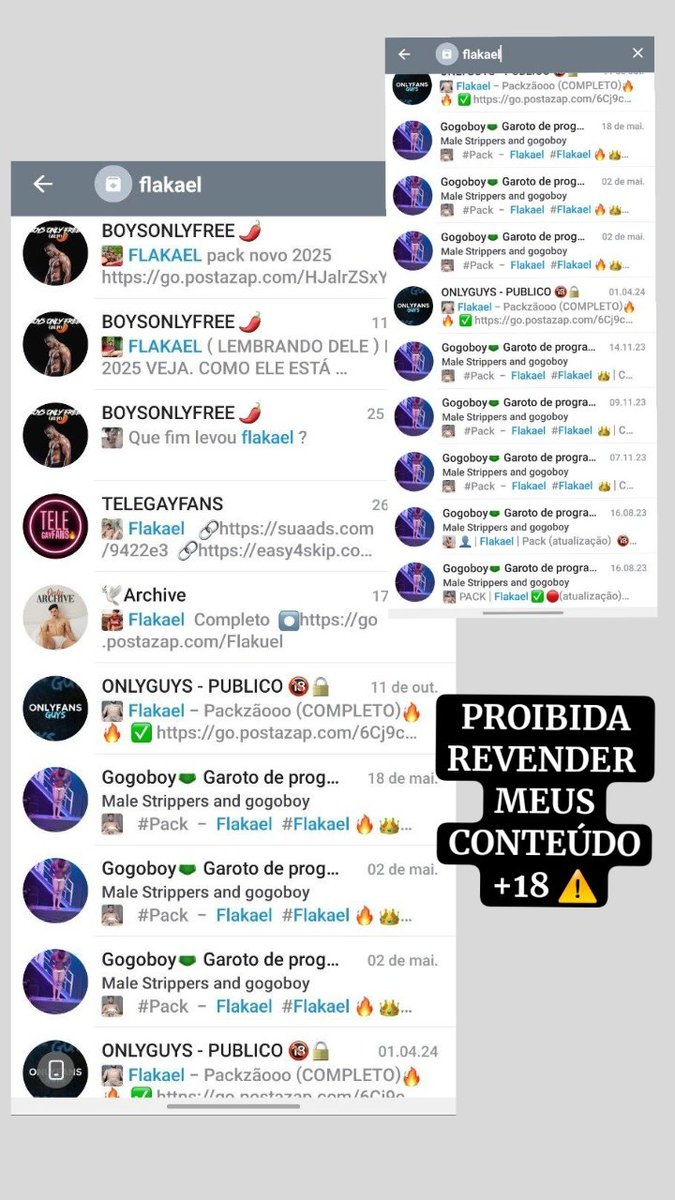 ⚠️ PROIBIDO 🚫 REVENDER MEUS
CONTEÚDOS ⚠️
