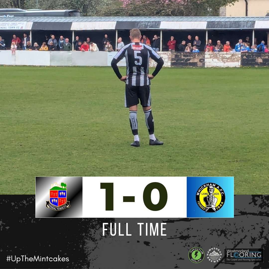 FT | Mintcakes 1-0 Whickham

Flynny and Cowps end the season with a 100% record, as Dudley's first half header sees us close the 24/25 campaign with a win 💪

#UpTheMintcakes
