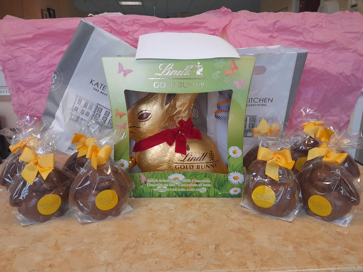 Bernie Biesty (@bernie_biesty) on Twitter photo A huge thanks to @kateskitchen and <a href="/snapfitness/">Snap Fitness</a> Sligo who sent in lovely Easter Eggs for Children & Parents who will spend time in hospital over Easter . Your generosity is much appreciated 🐣 <a href="/GeorginaKilcoy3/">Georgina Kilcoyne</a> <a href="/MauraHeffernan2/">Maura Heffernan</a> A huge thanks to @kateskitchen and <a href="/snapfitness/">Snap Fitness</a> Sligo who sent in lovely Easter Eggs for Children & Parents who will spend time in hospital over Easter . Your generosity is much appreciated 🐣 <a href="/GeorginaKilcoy3/">Georgina Kilcoyne</a> <a href="/MauraHeffernan2/">Maura Heffernan</a>