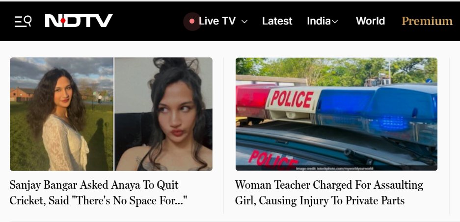 .
Is crime committed by only one gender?

Men can prey on women.
Women can prey on men.
Women can prey on women.
Men can prey on men.

Here's NDTV's headlines of today.

Can only a man sekually assault a wohman or can a wohman do it to another wohman?

Why aren't our laws Gender