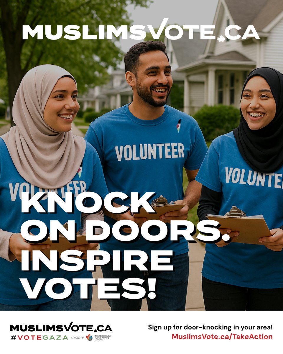 MuslimsVote.ca tweet media