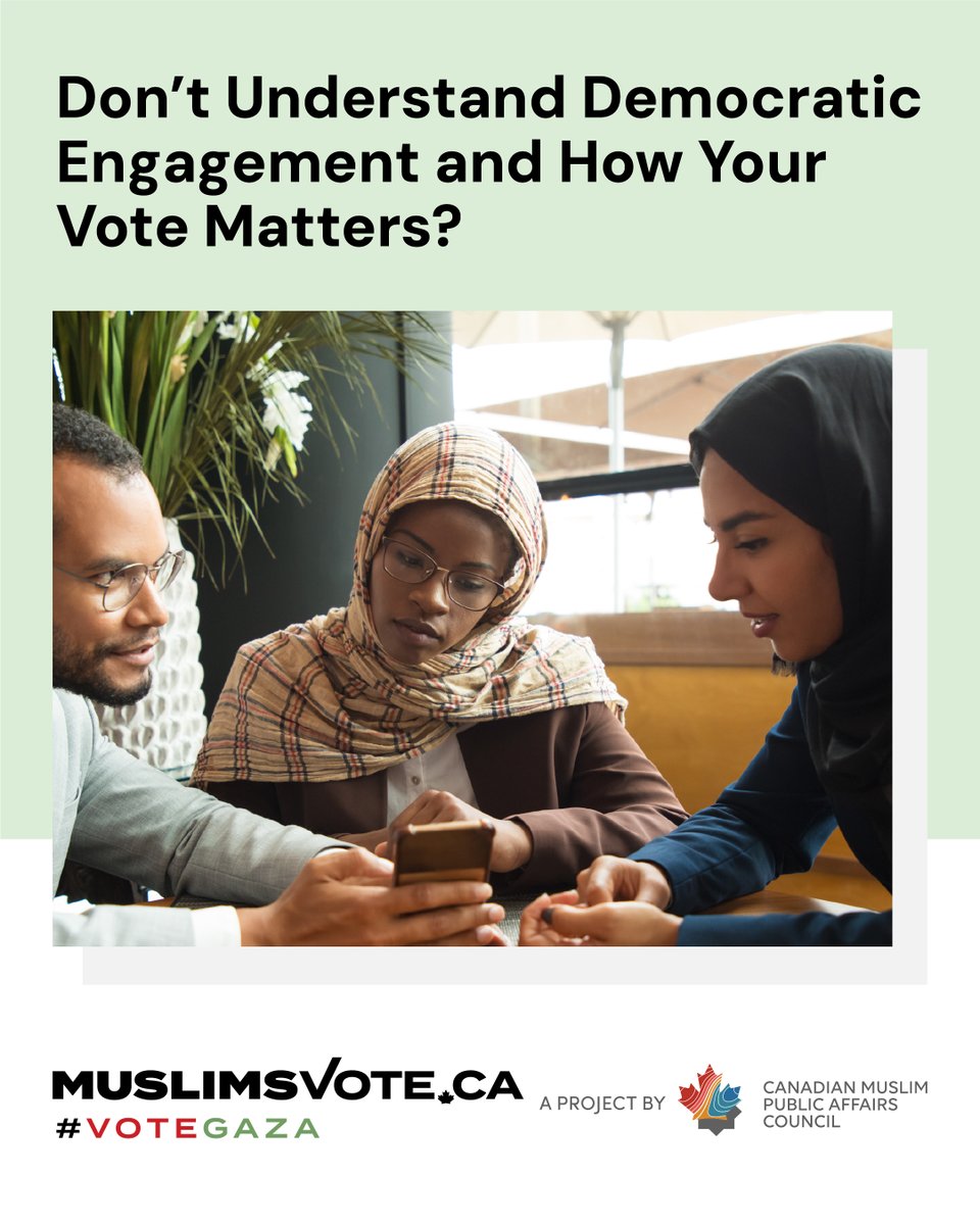 MuslimsVote.ca tweet media