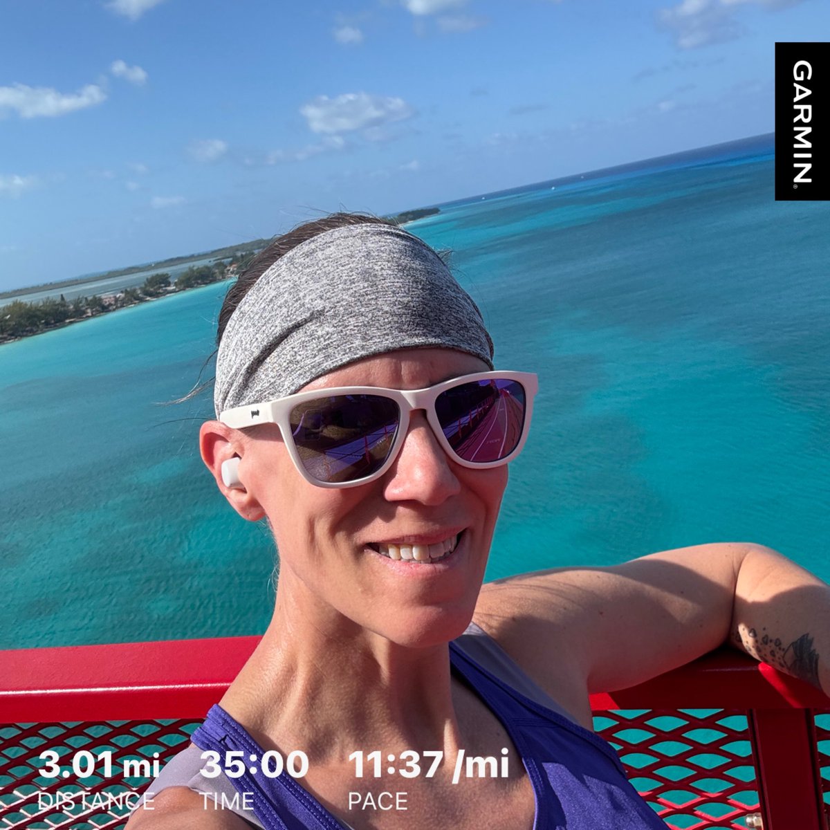 kc_run_coach's tweet photo. Good morning from Bimini Island! Hit up the track for roughly 3 miles! Hubby has a bum foot so I was solo with my tunes. Off to the pool/beach!
#running #cruise #vacationrun #medalchasers https://t.co/6brrFD5DR4