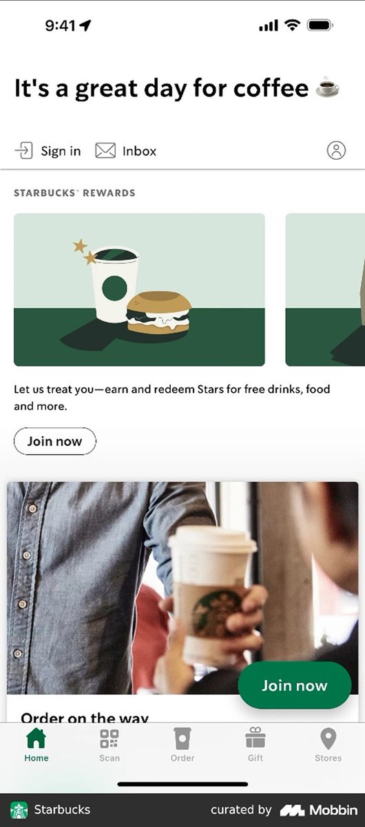 Psalm_dav's tweet image. Day 19
Starbucks app
We were asked to replicate Frame 2 in monochromatic form
@muklab how did I do
#30dayMobbinDesignChallenge
#uiux #dailyui