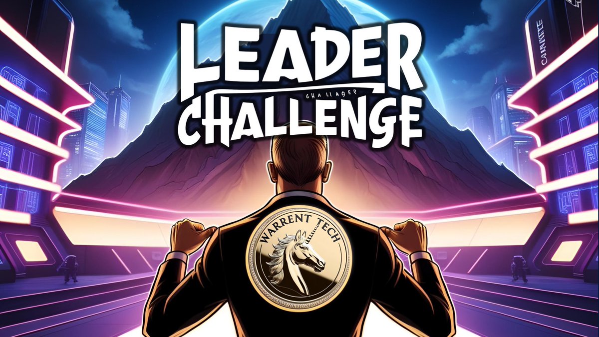 WarrentTech's tweet photo. This leader challenge is only for those who are strong & have a warrior spirit 🔥

Achieve a turnover of $10,000 and you will have the privilege of earning an additional 1.25% of the total turnover!

This challenge is only for the first 100 people who can reach the target!

Welcome winners🏆

🚀 https://t.co/nFmn2BBCzI 🚀