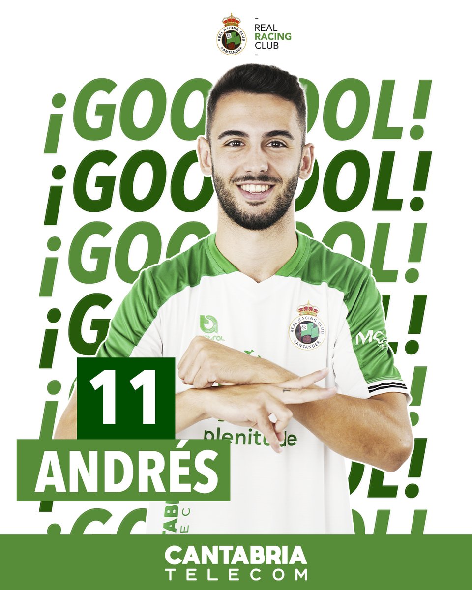 🎯 ¡¡¡GOOOOOOOOOOL GOL GOL GOL GOL GOL GOL GOOOOOOL ANDRÉS MARTÍN!!!

⏱️ 83' (1-2)
#️⃣ #HuescaRacing