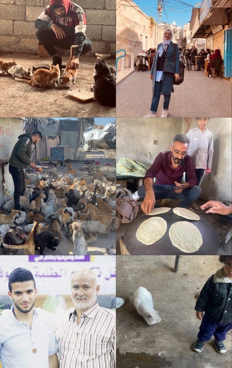 A few images of Abdallah,
his family &amp; his fur family 
They are alive,struggling to survive 
facing unimaginable danger &amp; 
hunger daily 

Pls continue to help this family 
of humans &amp; fur 
Thank u all so much💖🙏🏽🫶🏾🇵🇸
<a href="/RescueCare/">Salam animal care</a> 
gofund.me/22ca0e20
paypal.me/umaimamohamed
