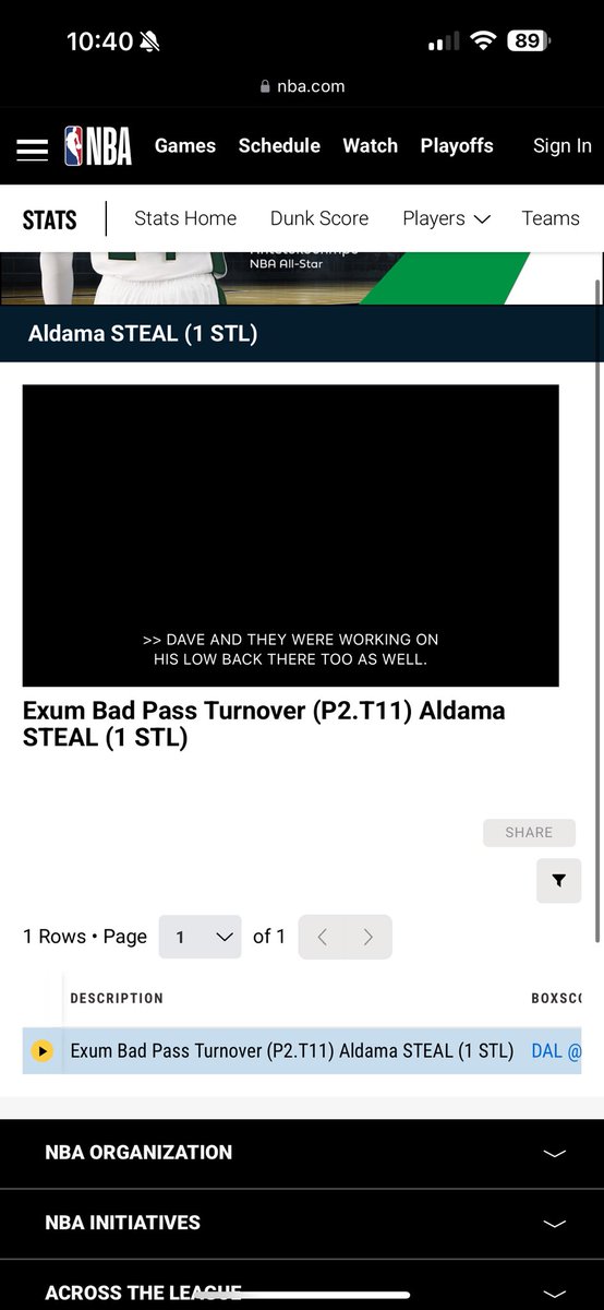 <a href="/cookitup31/">Chef T</a> Am I the only who the video of the steal won’t load up for now on the nba site?