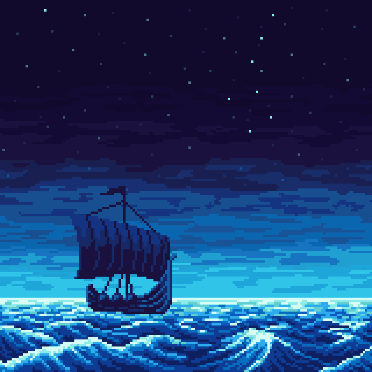 winged_salmon's tweet image. #pixelart
