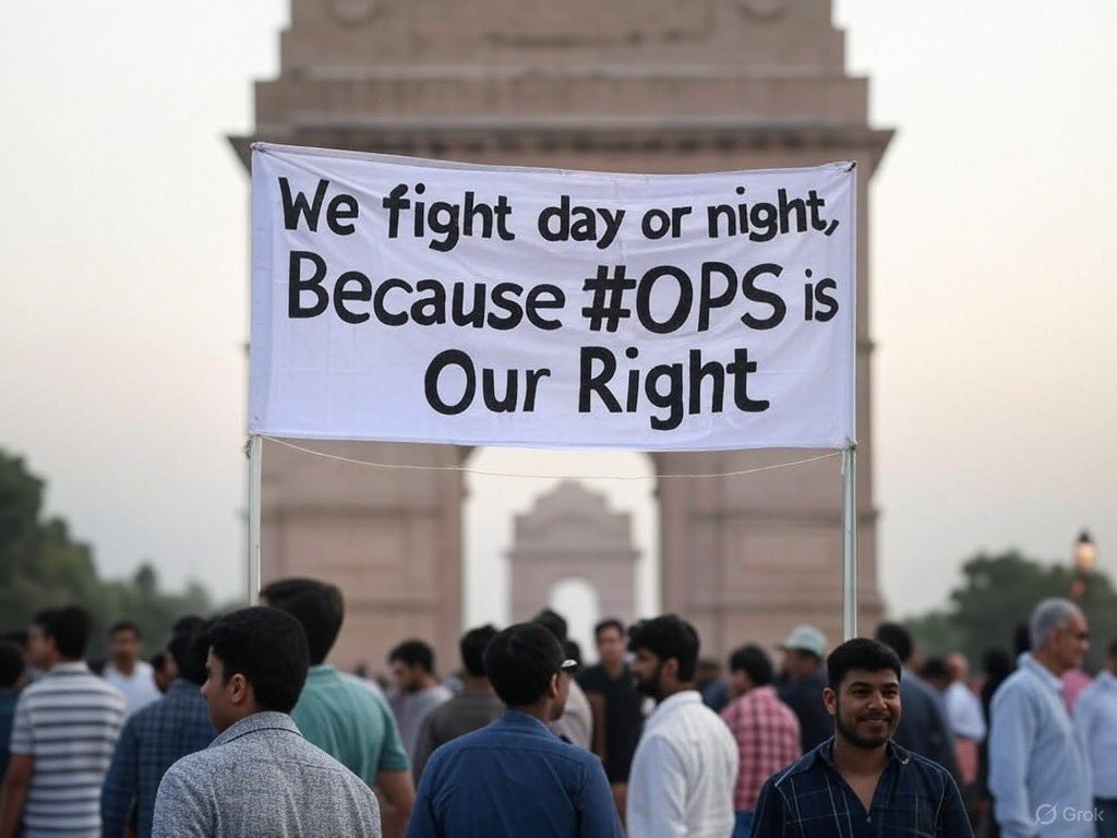 अगर बहरों को सुनाना है तो आवाज बहुत तेज होनी चाहिए। -शहीद भगत सिंह
सभी साथी कल सुबह 9 बजे से 
#OPS_लागू_करो 
#OPSisOurRight  लिखेंगे और अपने लोकल नेताओं को टैग जरूर करेंगे 
<a href="/HansrajMeena/">Hansraj Meena</a>  
<a href="/garrywalia_/">Gurpreet Garry Walia</a> <a href="/Rajesh_Pamela/">Pamela</a> <a href="/ManjeetIMOPS/">Dr Manjeet Singh Patel</a>