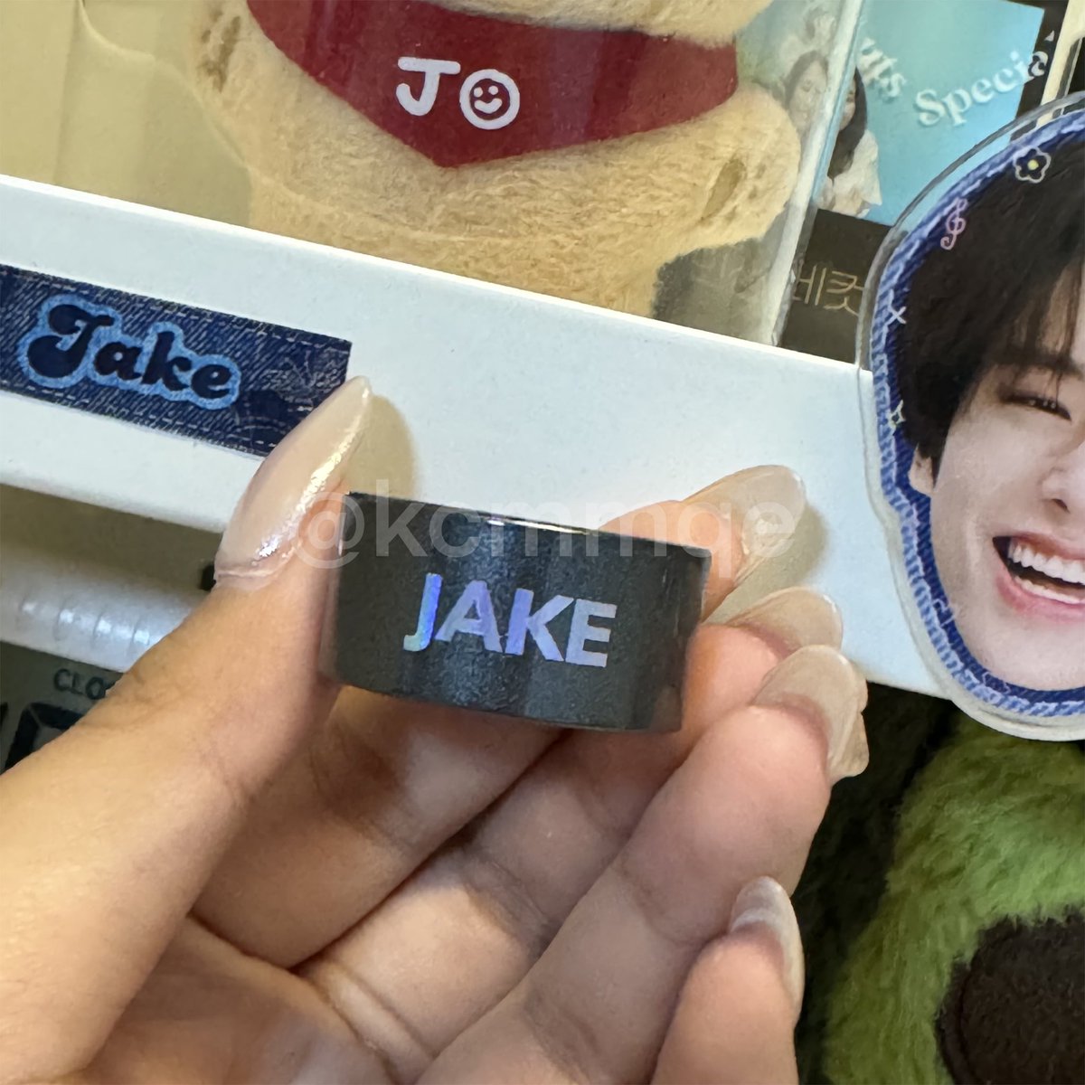 kcmmqe's tweet photo. { wts } —:
ENHYPEN deco ring

JAKE
💌 100฿ ส่งฟรี

⭕️ สนใจ dm
#ตลาดนัดenhypen #ตลาดนัดเอนจีน https://t.co/0J7bZl7S1N