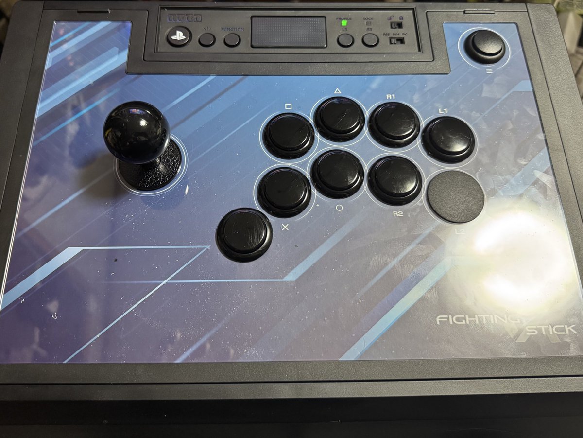 ホリ ファイティングスティックα アケコン L3,R3 増設カスタム PS5対応】 ファイティングスティック α L3 R3 ボタン増設カスタム