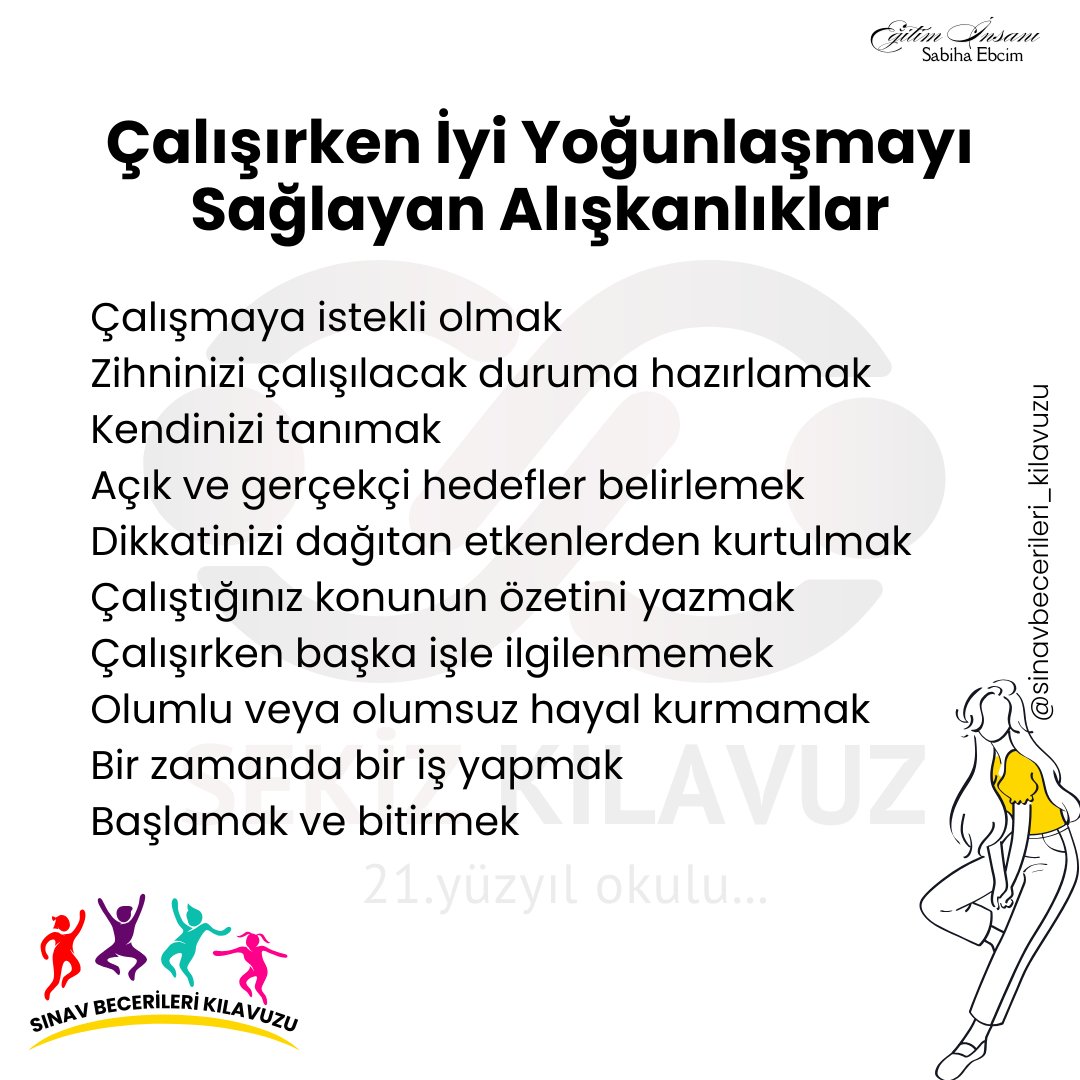 Sabiha Ebcim (@ebcimsabiha) on Twitter photo Odaklanmak bir alışkanlık işidir. Başlamak ve bitirmek… İşte başarının altın anahtarları!
#başarı #success #sınav #exam #sınavbecerileri #eğitiminsanı #education #eğitim #sekizkılavuz #coaching #öğrenme #teaching #odaklanma
<a href="/sekizkilavuz/">Sekiz Kılavuz (21.Yüzyıl Okulu)</a> Odaklanmak bir alışkanlık işidir. Başlamak ve bitirmek… İşte başarının altın anahtarları!
#başarı #success #sınav #exam #sınavbecerileri #eğitiminsanı #education #eğitim #sekizkılavuz #coaching #öğrenme #teaching #odaklanma
<a href="/sekizkilavuz/">Sekiz Kılavuz (21.Yüzyıl Okulu)</a>