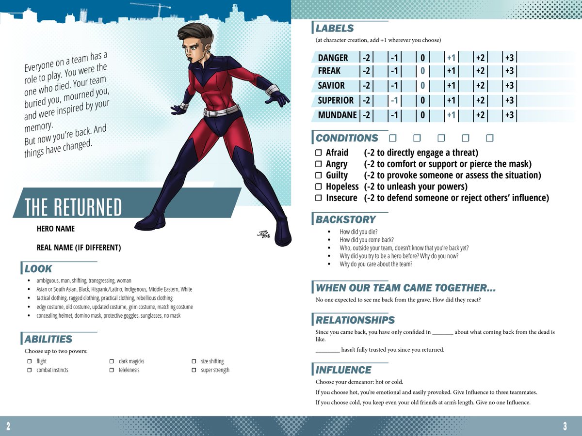 VeilsEdgeGames's tweet photo. @RakdosBattlemap I'm happy to announce that the Masks: A New Generation Indesign template is up on itch! For making game books, 3rd-party content, and homebrew in the house style of #MasksRPG:
https://t.co/xcWylUZUdB https://t.co/edInLdAvUs
