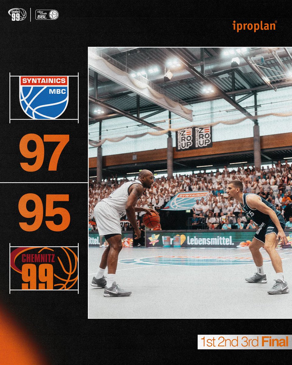FINAL SCORE 🧡

Das tut so weh. Wir haben auswärts in Weißenfels alles gegeben aber müssen uns am Ende mit 95:97 dem SYNTAINICS MBC geschlagen geben.

📸 Ernesto Uhlmann

📺 Alle Spiele der easyCredit BBL Live und auf Abruf bei Dyn!