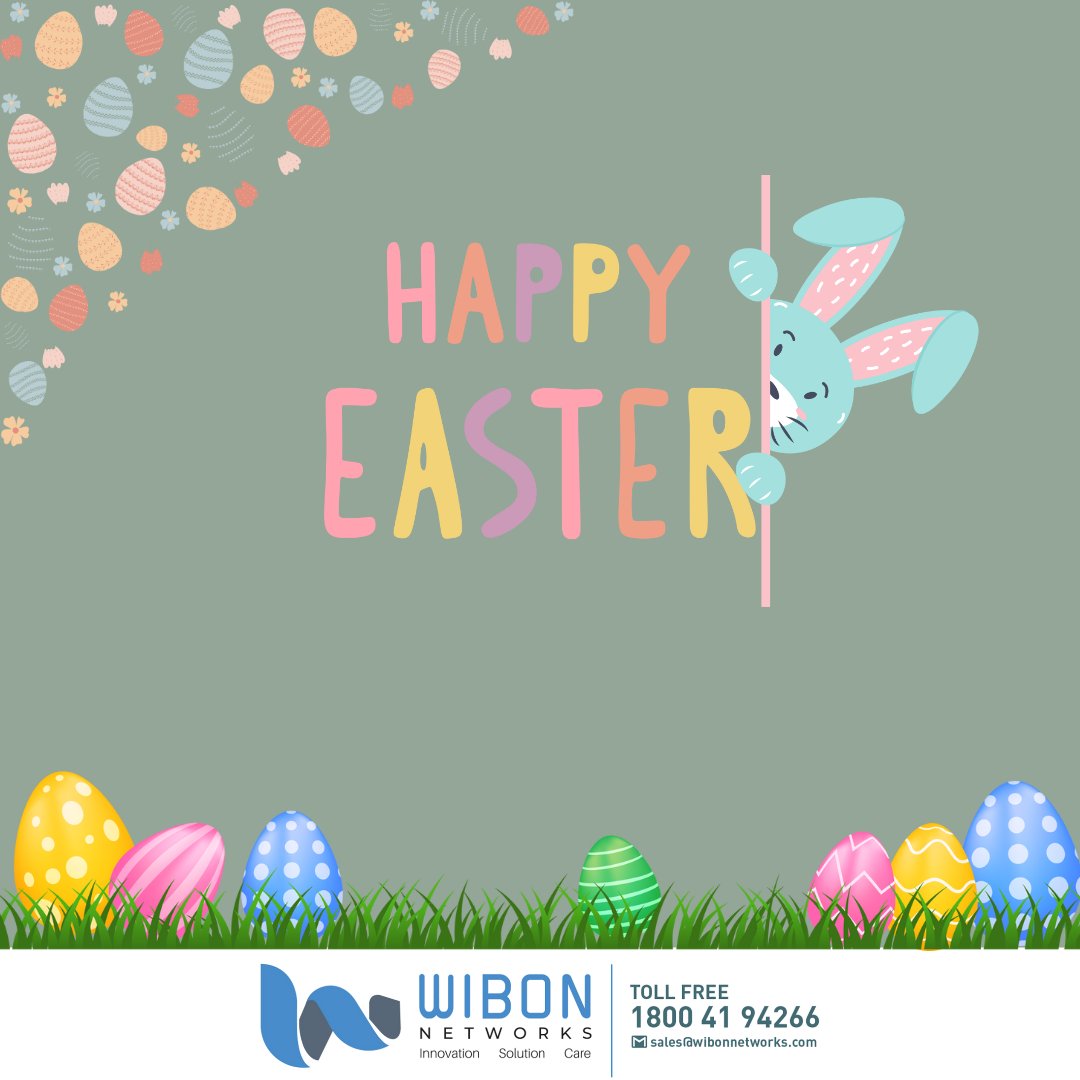 WibonNetworks's tweet photo. Happy Easter! May your day be connected to joy, love, and happiness like a strong Wi-Fi, always stable, always uplifting!

#HappyEaster #stayconnected #wifi #wibonnetworks #kochi #Kerala https://t.co/jmEB0TbjTK