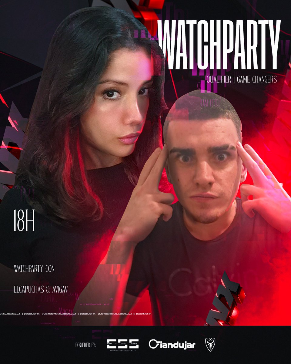 DimoniXEsports's tweet photo. @_Avigav @Elcapuu_ WATCHPARTY EN EL CANAL DE DIMONIX CON @_Avigav & @Elcapuu_
๐บhttps://t.co/kuihQhTbDx
GOGOGOGOOGOGOG #GoDimoniX https://t.co/NTEbiyDCgR