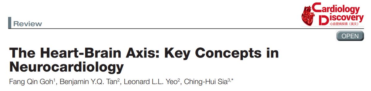 Ching-Hui SIA (@chinghuisia) on Twitter photo Very pleased to be able to share our work in <a href="/CardiologyDisc1/">Cardiology Discovery</a>, summarising the key concepts in the heart-brain axis/neurocardiology <a href="/fangqin_goh/">FangQin Goh</a> <a href="/DrBenjaminTan/">Benjamin Tan</a> <a href="/leonardyeo1/">leonard yeo</a> <a href="/NUHCS/">NUHCS - National University Heart Centre,Singapore</a> <a href="/NUSMedicine/">Yong Loo Lin School of Medicine</a> <a href="/StroCarCollab/">StroCar: elucidating heart-brain interactions</a> Very pleased to be able to share our work in <a href="/CardiologyDisc1/">Cardiology Discovery</a>, summarising the key concepts in the heart-brain axis/neurocardiology <a href="/fangqin_goh/">FangQin Goh</a> <a href="/DrBenjaminTan/">Benjamin Tan</a> <a href="/leonardyeo1/">leonard yeo</a> <a href="/NUHCS/">NUHCS - National University Heart Centre,Singapore</a> <a href="/NUSMedicine/">Yong Loo Lin School of Medicine</a> <a href="/StroCarCollab/">StroCar: elucidating heart-brain interactions</a>