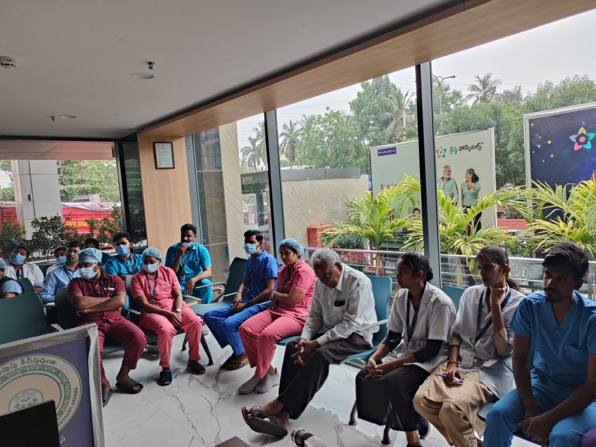 sreshta_guntur's tweet photo. 🔥 Fire Safety First! 🔥
#SreshtaHospitals, in collaboration with the Fire Department, conducted a successful fire drill and evacuation session today.

Big thanks to DFO garu, AFO Krishna Reddy garu &amp; team for guiding us on safety and preparedness! 👨‍🚒👏

#FireSafety #MockDrill https://t.co/DQ27kRcgGn